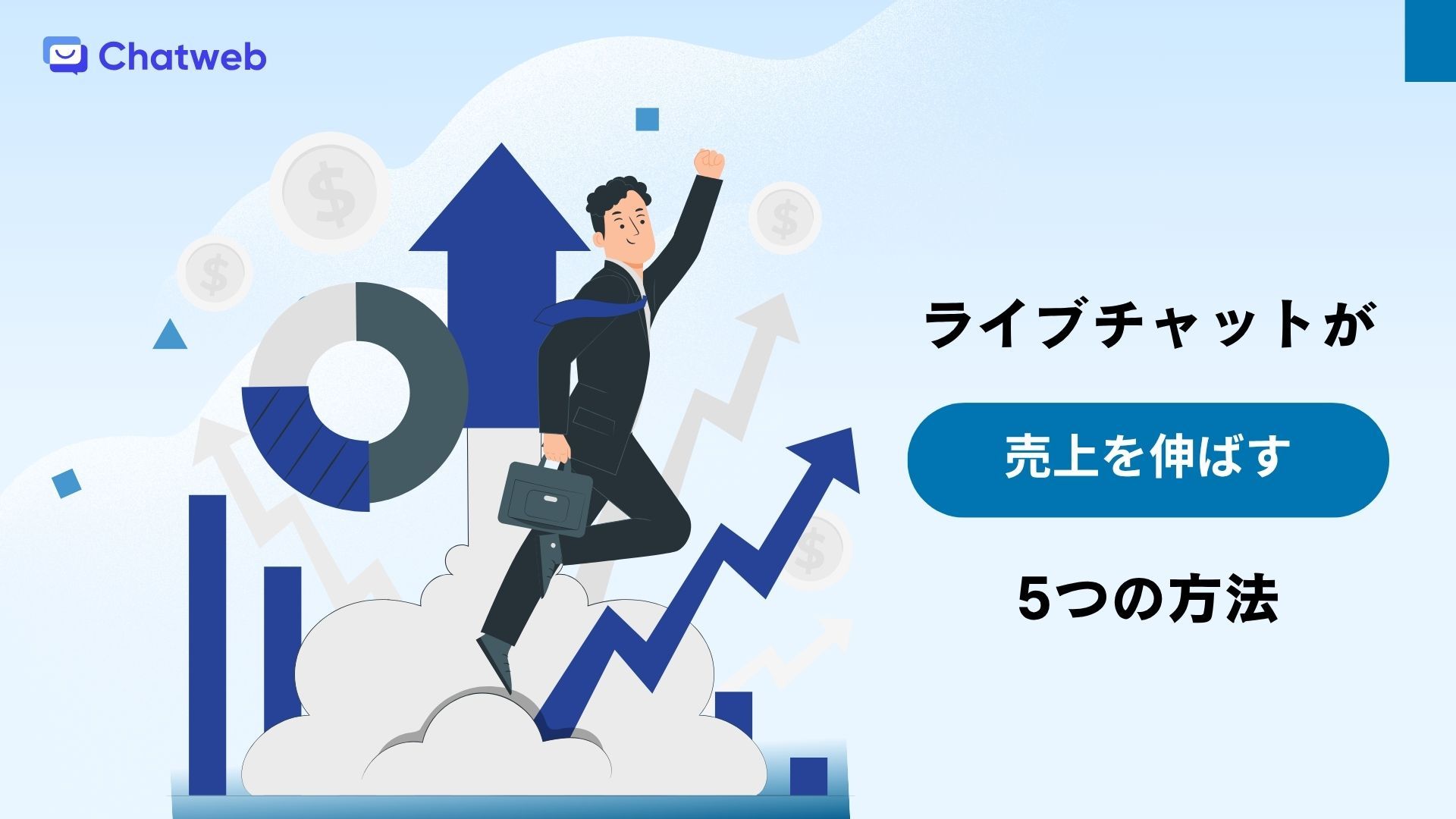 ライブチャットが売上を伸ばす5つの実践的な方法