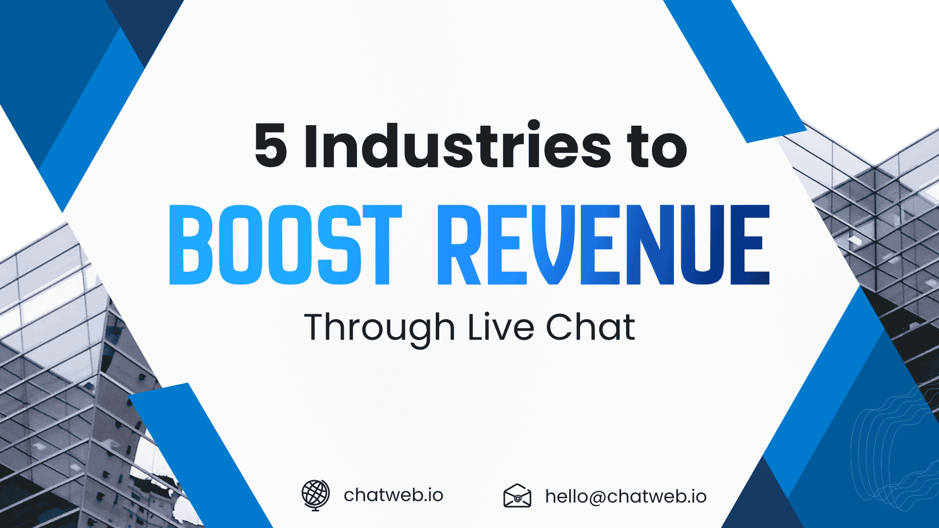 Top 5 Industries That Need Live Chat to Boost Revenue