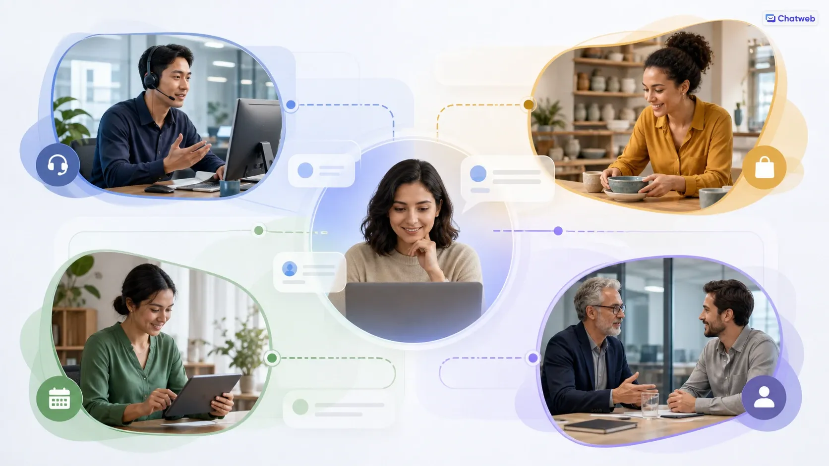 Personalized customer journeys guided by an AI agent
