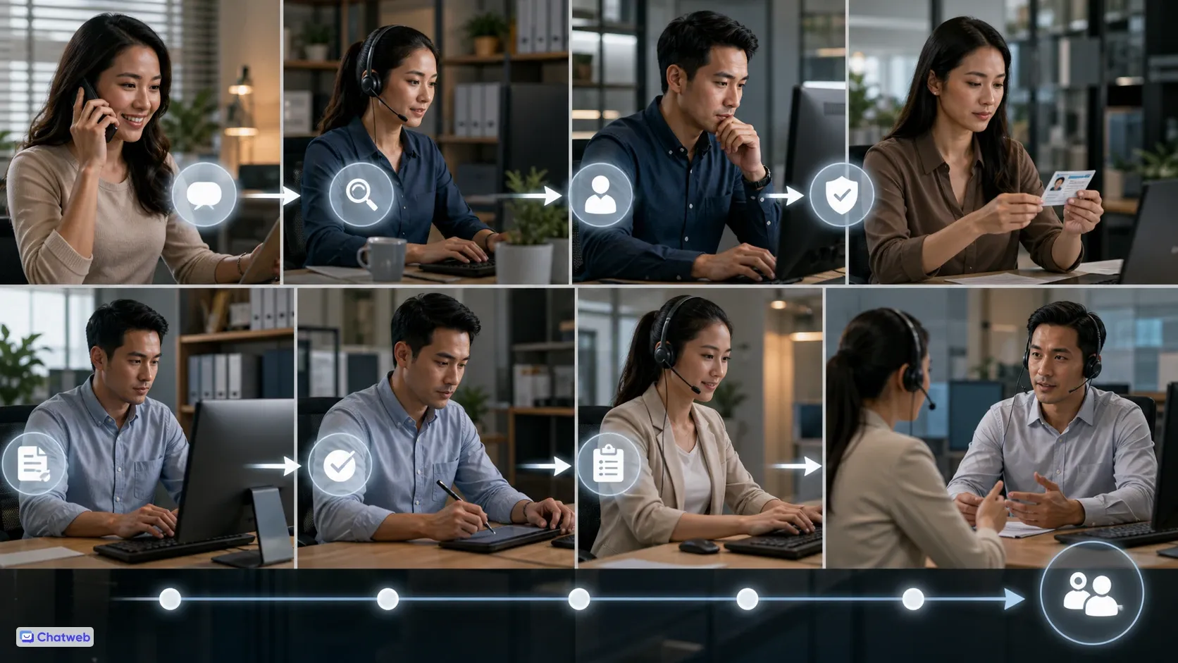 Quy trình xử lý yêu cầu của AI support agent