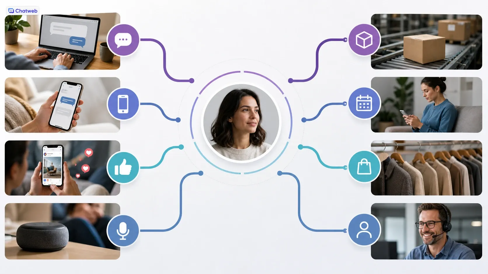 Omnichannel conversational commerce workflow
