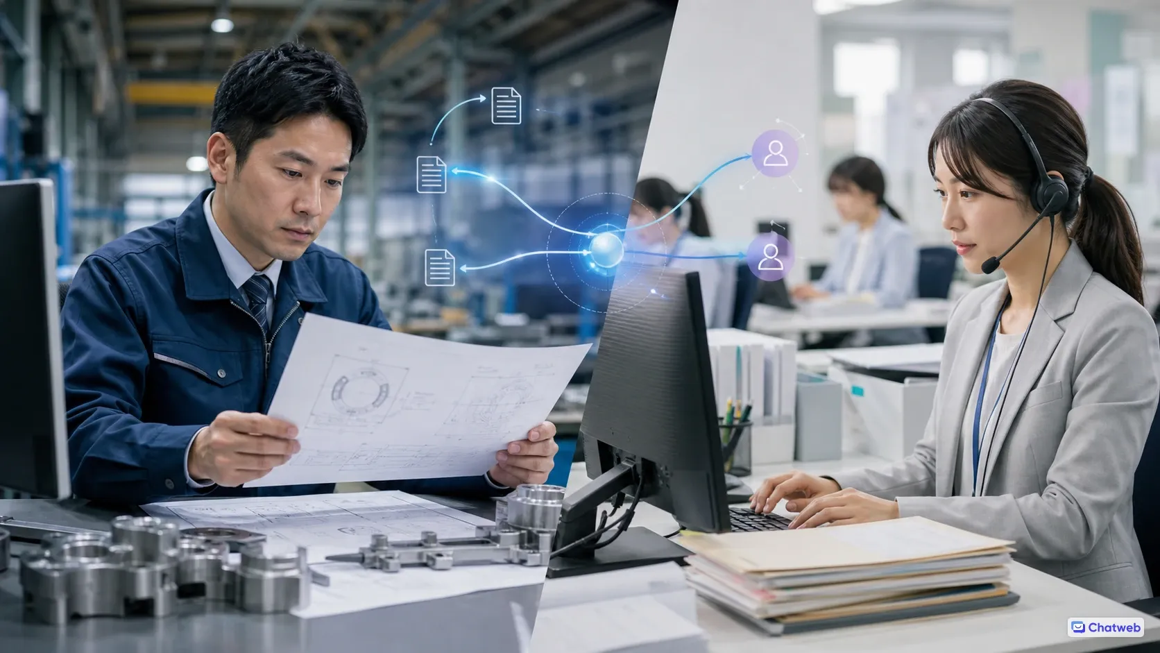 製造業とBPOにおけるAIエージェント活用