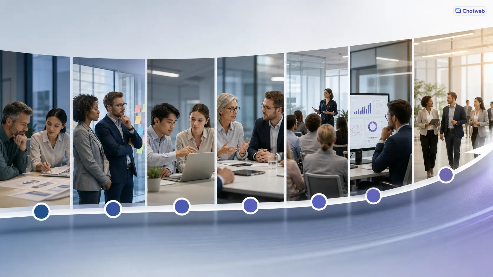 Phased AI transformation roadmap for an SME
