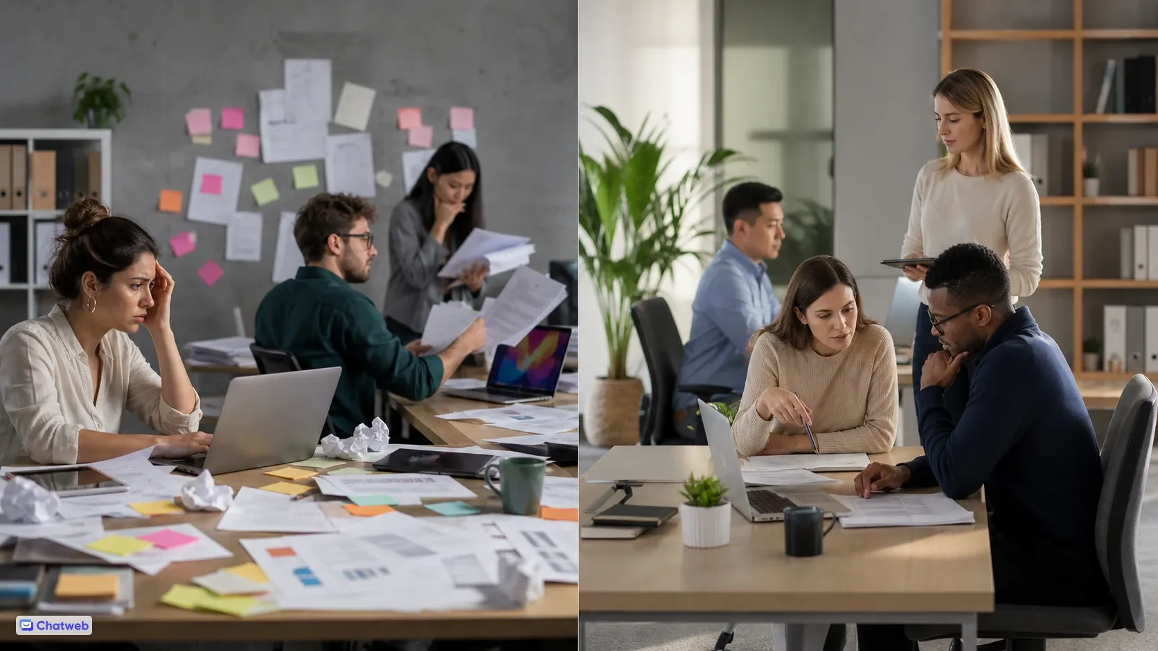Informal employee AI use compared with governed adoption